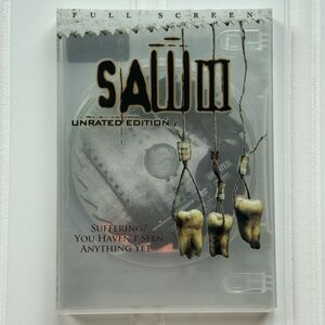 Saw III (2006) Unrated DVD | Full Screen | Mystery Scary Horror Halloween Movie